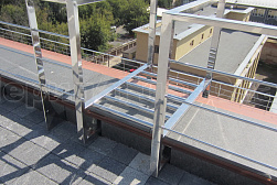 Ограждения для кровли из нержавеющей стали в Симферополе. Готовые проекты ПерилаГлавСнаб - фото 10