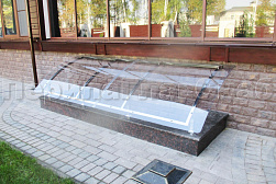 Козырьки и навесы на металлокаркасе в Симферополе. Готовые проекты ПерилаГлавСнаб - фото 5