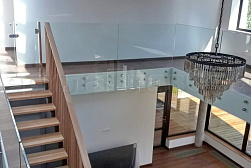 Стеклянные перила для атриумов в Симферополе. Готовые проекты ПерилаГлавСнаб - фото 21