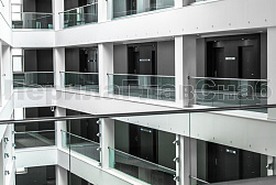 Стеклянные перила для атриумов в Симферополе. Готовые проекты ПерилаГлавСнаб - фото 14