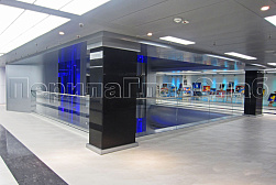 Стеклянные перила для атриумов в Симферополе. Готовые проекты ПерилаГлавСнаб - фото 10