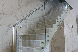 Ограждения лестничных маршей в Симферополе. Готовые проекты ПерилаГлавСнаб - фото 27