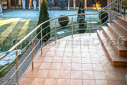 Перила и ограждения для террас в Симферополе. Готовые проекты ПерилаГлавСнаб - фото 25