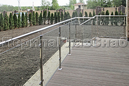Ограждения для террас в Симферополе. Готовые проекты ПерилаГлавСнаб - фото 24