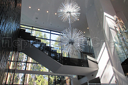 Стеклянные перила для лестниц в Симферополе. Готовые проекты ПерилаГлавСнаб - фото 19