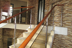 Ограждения лестничных маршей в Симферополе. Готовые проекты ПерилаГлавСнаб - фото 30