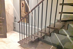 Перила и ограждения с вертикальным заполнением в Симферополе. Готовые проекты ПерилаГлавСнаб - фото 10