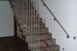Перила и ограждения с вертикальным заполнением в Симферополе. Готовые проекты ПерилаГлавСнаб - фото 17
