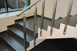 Перила и ограждения с вертикальным заполнением в Симферополе. Готовые проекты ПерилаГлавСнаб - фото 13