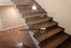 Цельностеклянные ограждения на несущем стекле в Симферополе. Готовые проекты ПерилаГлавСнаб - фото 10