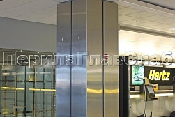 Облицовка колонн нержавеющей сталью в Симферополе. Готовые проекты ПерилаГлавСнаб - фото 4