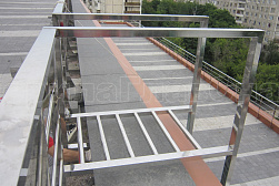 Ограждения для кровли из нержавеющей стали в Симферополе. Готовые проекты ПерилаГлавСнаб - фото 12