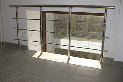 Ограждение на окна из нержавеющей стали в Симферополе. Готовые проекты ПерилаГлавСнаб - фото 22