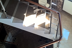 Ограждения лестничных маршей в Симферополе. Готовые проекты ПерилаГлавСнаб - фото 29