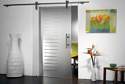 Раздвижные стеклянные двери в Симферополе. Готовые проекты ПерилаГлавСнаб - фото 3