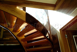 Стеклянные перила для винтовых лестниц в Симферополе. Готовые проекты ПерилаГлавСнаб - фото 18