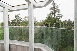 Стеклянные перила для балконов в Симферополе. Готовые проекты ПерилаГлавСнаб - фото 14