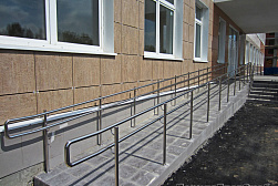 Поручни для инвалидов из нержавеющей стали в Симферополе. Готовые проекты ПерилаГлавСнаб - фото 21