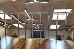 Ограждения и перила без ригелей из нержавеющей стали (без заполнения) в Симферополе. Готовые проекты ПерилаГлавСнаб - фото 13