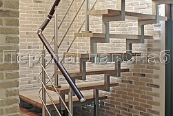 Ограждения для лестниц в Симферополе. Готовые проекты ПерилаГлавСнаб - фото 9