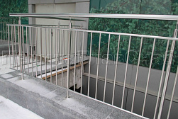 Перила и ограждения с вертикальным заполнением в Симферополе. Готовые проекты ПерилаГлавСнаб - фото 7