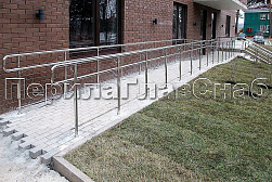 Хромированные перила в Симферополе. Готовые проекты ПерилаГлавСнаб - фото 4