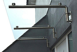 Консольные козырьки и навесы в Симферополе. Готовые проекты ПерилаГлавСнаб - фото 4