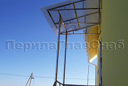 Козырьки и навесы на металлокаркасе в Симферополе. Готовые проекты ПерилаГлавСнаб - фото 22