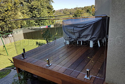 Стеклянные перила для балконов в Симферополе. Готовые проекты ПерилаГлавСнаб - фото 17