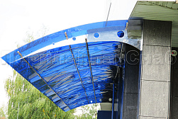 Консольные козырьки и навесы в Симферополе. Готовые проекты ПерилаГлавСнаб - фото 3