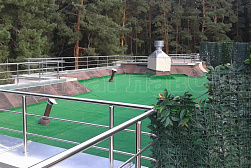 Ограждения для кровли из нержавеющей стали в Симферополе. Готовые проекты ПерилаГлавСнаб - фото 2