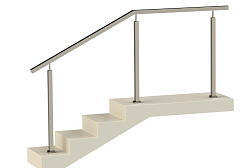 Дешевые перила и ограждения в Симферополе. Готовые проекты ПерилаГлавСнаб - фото 7