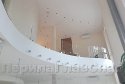 Стеклянные перила для атриумов в Симферополе. Готовые проекты ПерилаГлавСнаб - фото 6