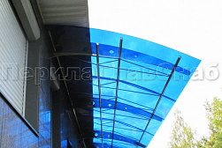 Консольные козырьки и навесы в Симферополе. Готовые проекты ПерилаГлавСнаб - фото 2