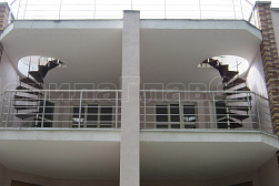 Балконные ограждения в Симферополе. Готовые проекты ПерилаГлавСнаб - фото 6