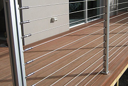 Тросовые ограждения в Симферополе. Готовые проекты ПерилаГлавСнаб - фото 2