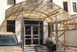 Козырьки и навесы на металлокаркасе в Симферополе. Готовые проекты ПерилаГлавСнаб - фото 29