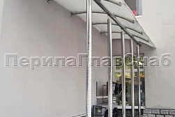 Козырьки и навесы на металлокаркасе в Симферополе. Готовые проекты ПерилаГлавСнаб - фото 27