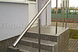 Ограждения и перила без ригелей из нержавеющей стали (без заполнения) в Симферополе. Готовые проекты ПерилаГлавСнаб - фото 14
