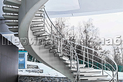 Ограждения для лестниц в Симферополе. Готовые проекты ПерилаГлавСнаб - фото 16