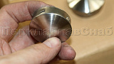 Контроль качества Заглушка штампованная для трубы Ø38.1х1.5х0.6 мм шлифованная (AISI 304) k036-4 - 4