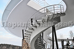 Перила для лестниц из металла в Симферополе. Готовые проекты ПерилаГлавСнаб - фото 5