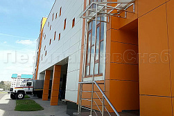 Козырьки и навесы на металлокаркасе в Симферополе. Готовые проекты ПерилаГлавСнаб - фото 12