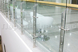 Стеклянные перила для атриумов в Симферополе. Готовые проекты ПерилаГлавСнаб - фото 17