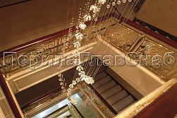 Латунные перила под золото в Симферополе. Готовые проекты ПерилаГлавСнаб - фото 15