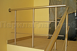 Перила и ограждения из нержавеющей стали с двумя ригелями в Симферополе. Готовые проекты ПерилаГлавСнаб - фото 8 Перила и ограждения из нержавеющей стали с двумя ригелями в Симферополе. Готовые проекты ПерилаГлавСнаб - фото 8