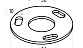 Фланец стойки 38/90 х 5 (4,3) х AISI 316 #200 3 отв х М10 х 20 k116-38-6