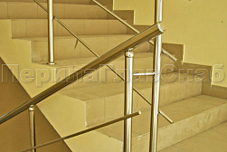 Перила и ограждения из нержавеющей стали с двумя ригелями в Симферополе. Готовые проекты ПерилаГлавСнаб - фото 10 Перила и ограждения из нержавеющей стали с двумя ригелями в Симферополе. Готовые проекты ПерилаГлавСнаб - фото 10